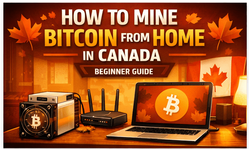 How to Mine Bitcoin From Home in Canada (Beginner Guide) - Maplehash Canada