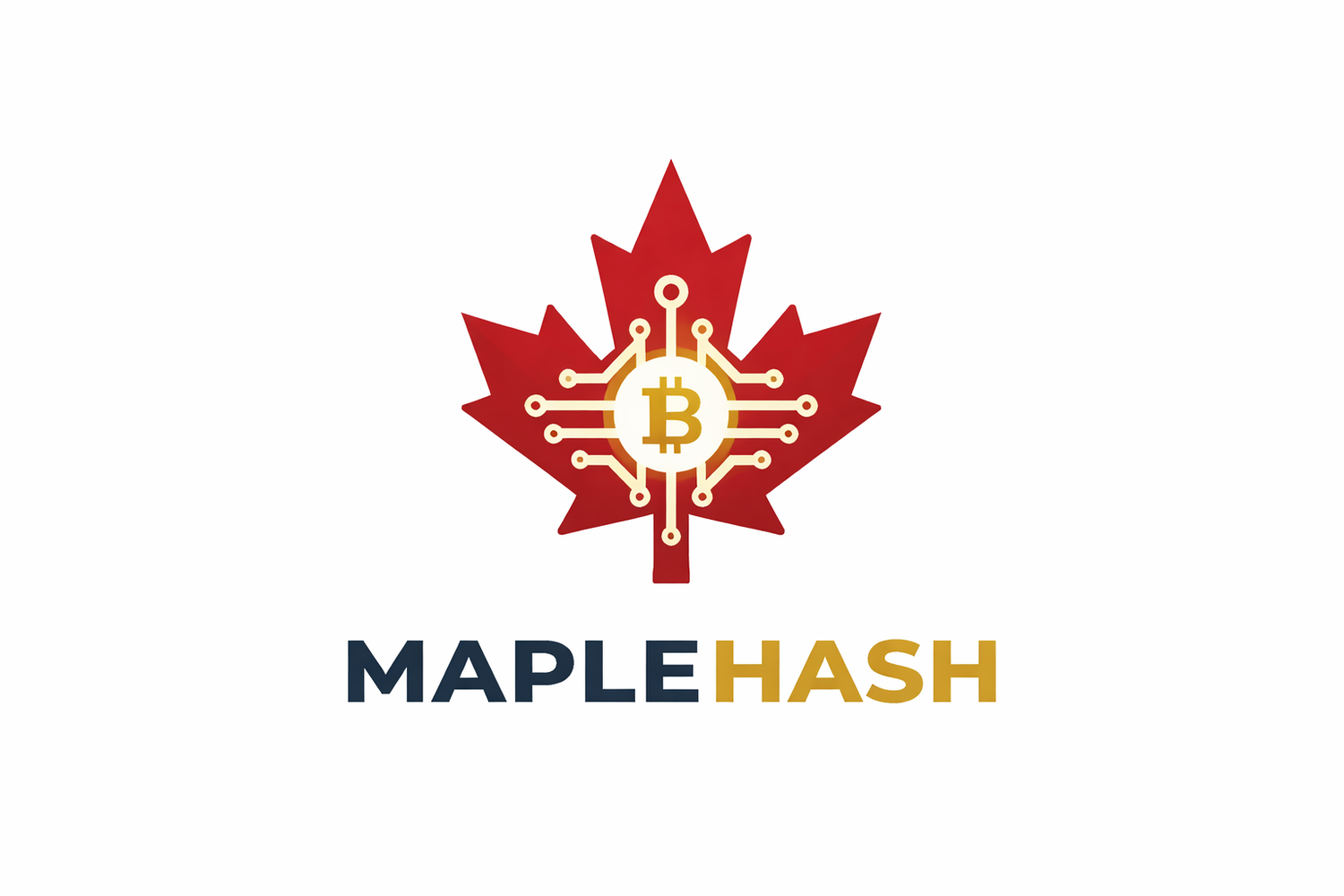 MapleHash logo – Canadian home Bitcoin mining equipment and solo mining tools