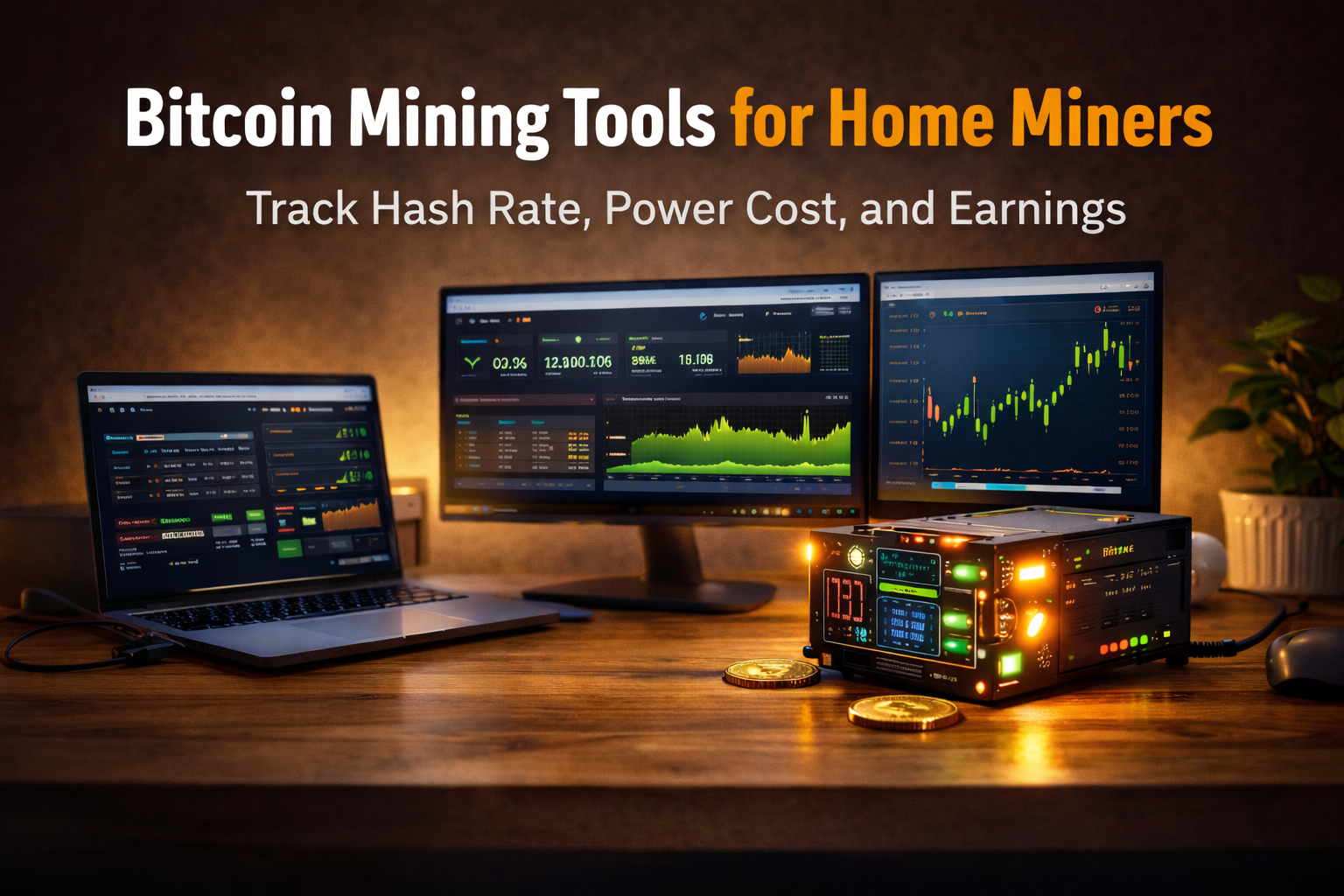 Bitcoin mining tools for home miners in Canada including compact ASIC miners, networking gear, and monitoring accessories by MapleHash