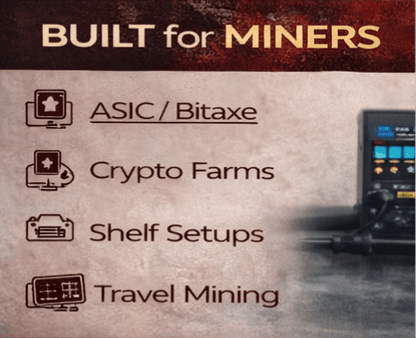 WiFi 6 Travel Router (AX1500) – Secure High - Speed Network for Bitcoin Mining Setups (Canada) - Maplehash Canada